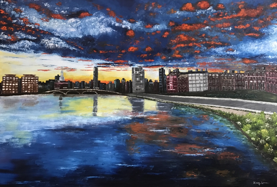 Transición / 100 x 50 / Oleo sobre tela / VENDIDO